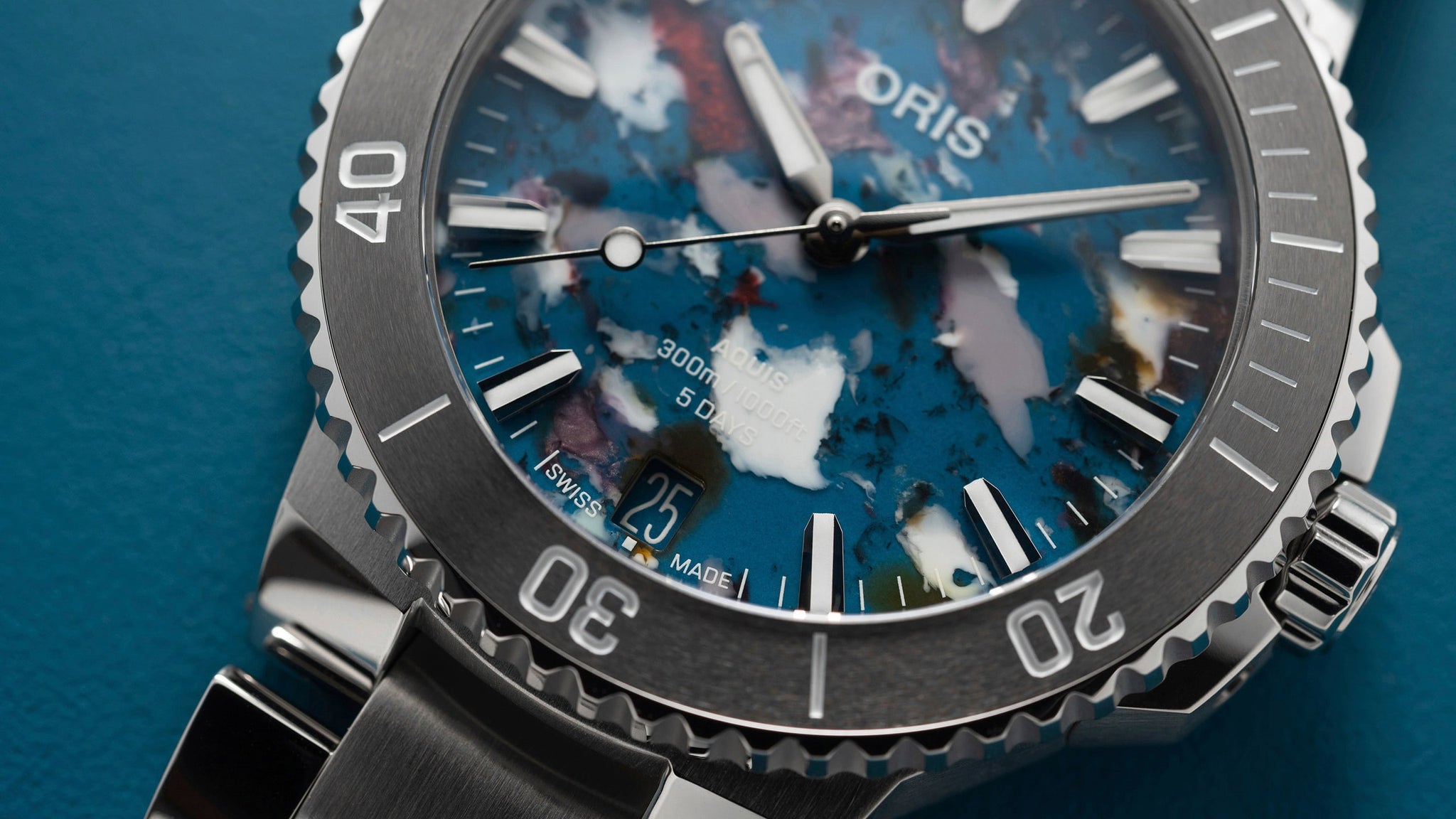 Oris Aquis Date Upcycle Calibre 400 Automatic REF#40077904150-0782302PEB