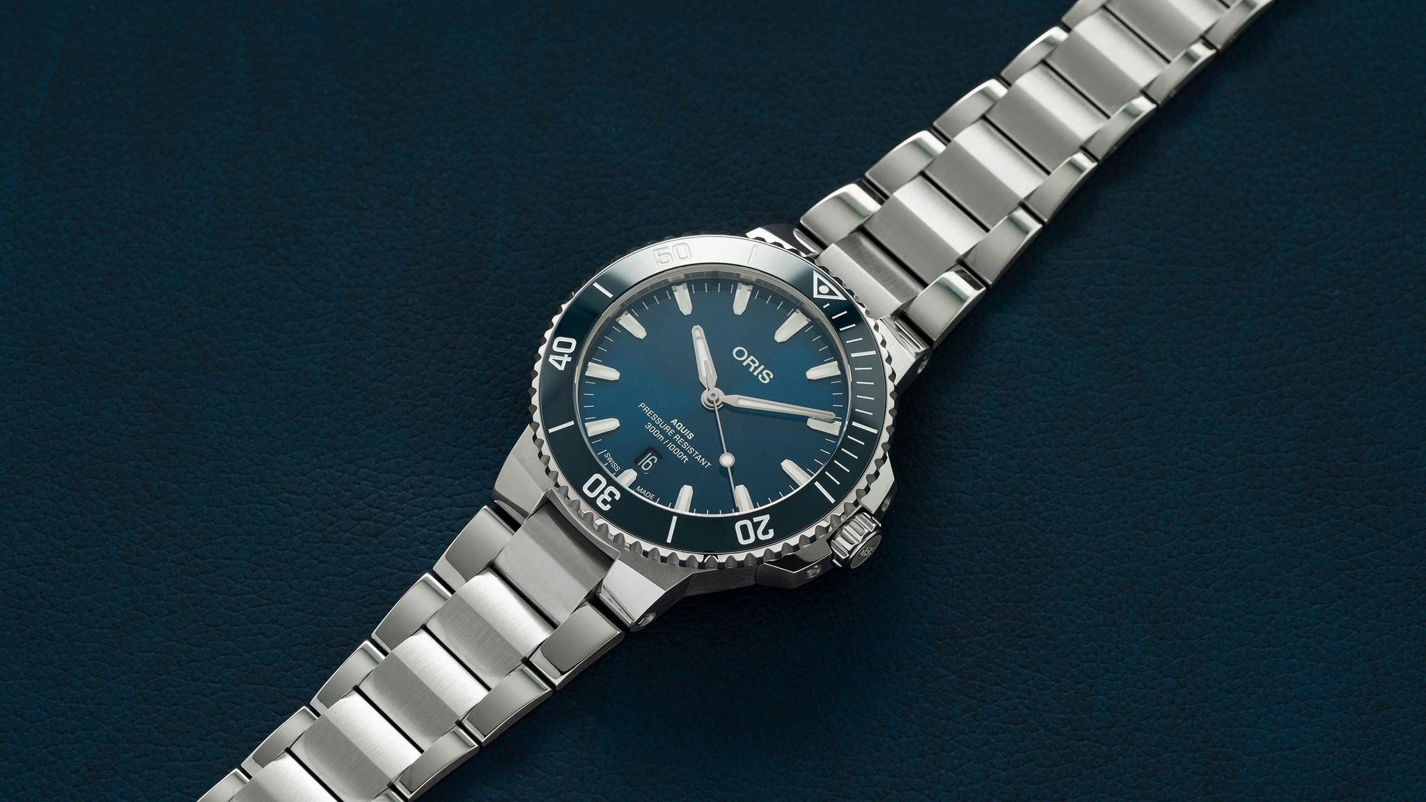 Oris Aquis Date Automatic (Cadran bleu / 41.5mm)