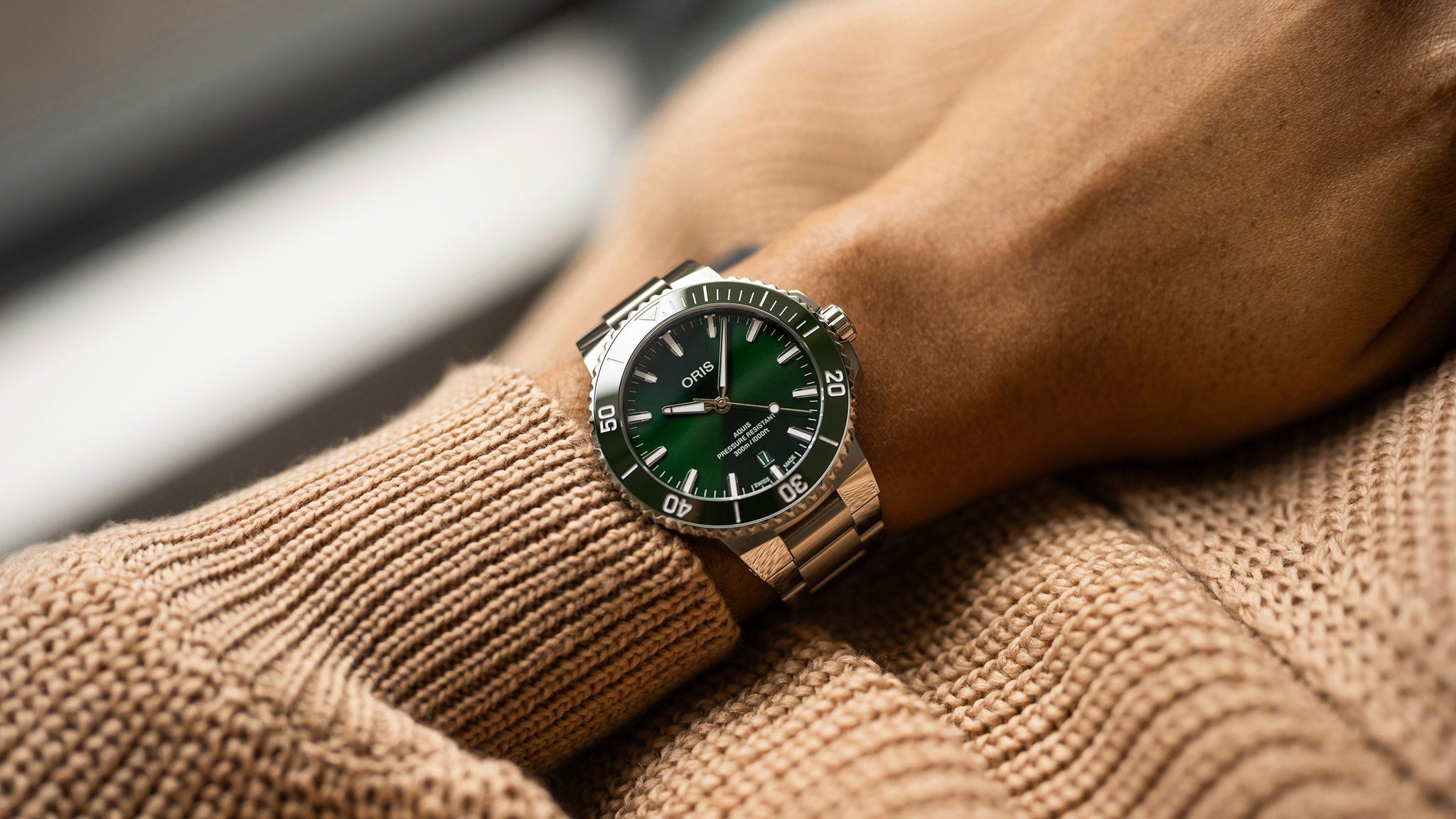 Oris Aquis Date Automatic (Cadran vert / 41.5mm)