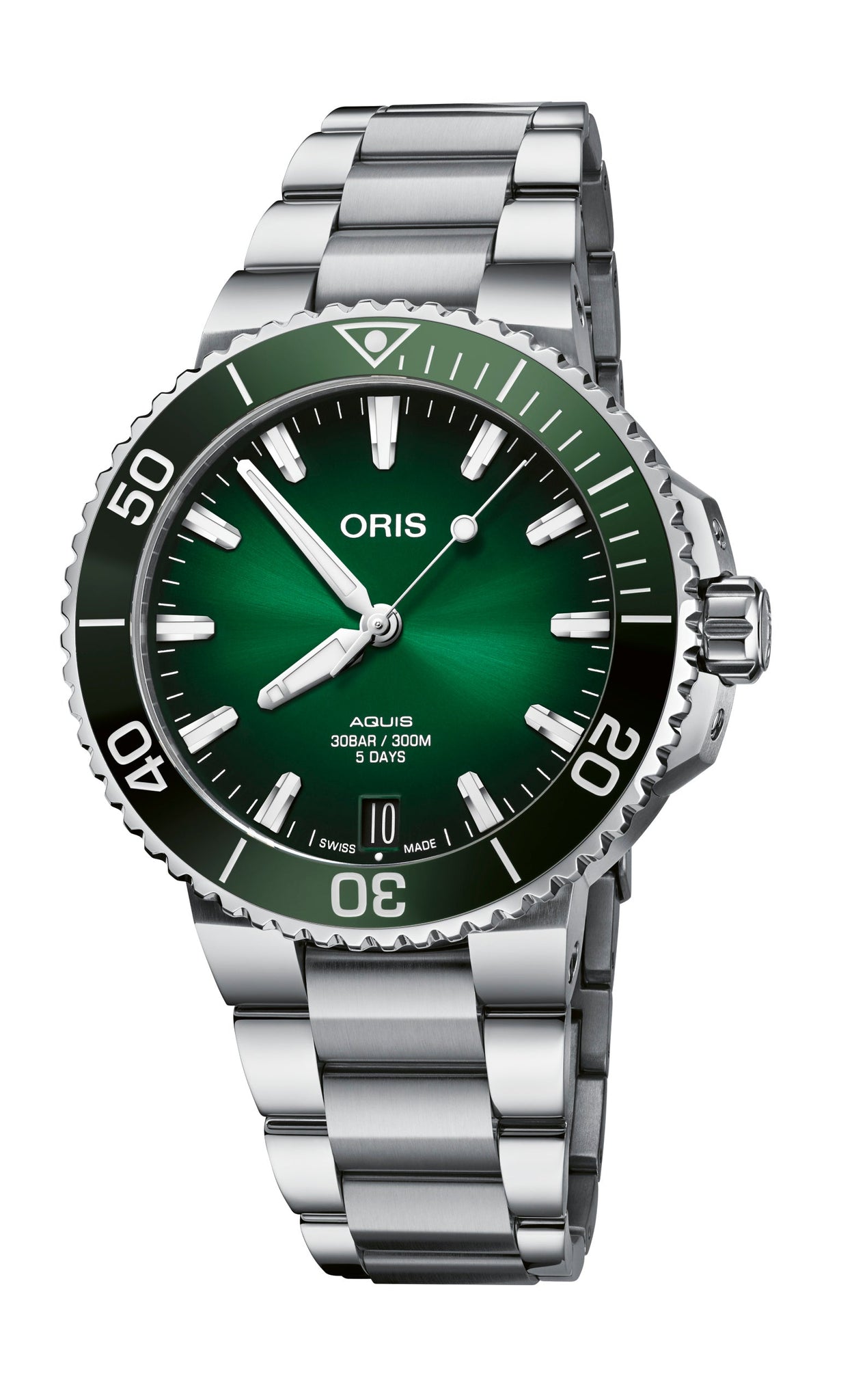 Oris Aquis Date Calibre 400 Automatic (Cadran vert / 43.5mm)