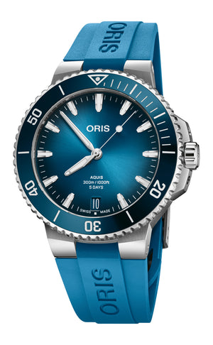 Oris Aquis Date Calibre 400 Automatique (cadran bleu / 43,5mm)