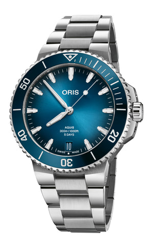 Oris Aquis Date Calibre 400 Automatique (cadran bleu / 43,5mm)