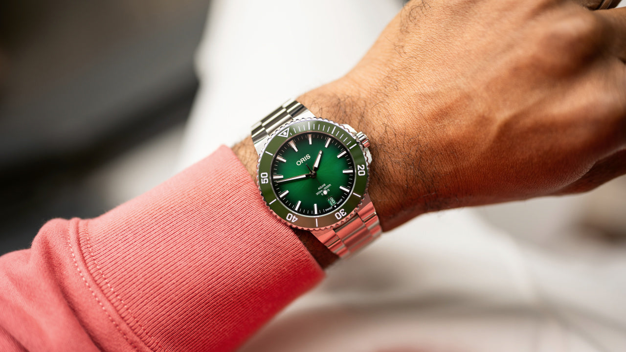 Oris Aquis Date Calibre 400 Automatic (Cadran vert / 43.5mm)