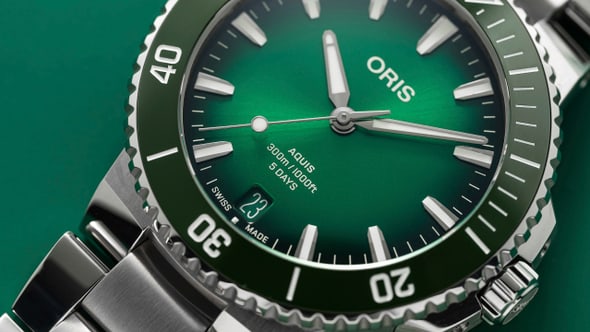 Oris Aquis Date Calibre 400 Automatic (Cadran vert / 43.5mm)