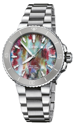 Oris Aquis Date Upcycle Ladies