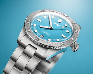 Oris Divers Sixty-Five Cotton Candy Automatic (cadran bleu / 38mm)