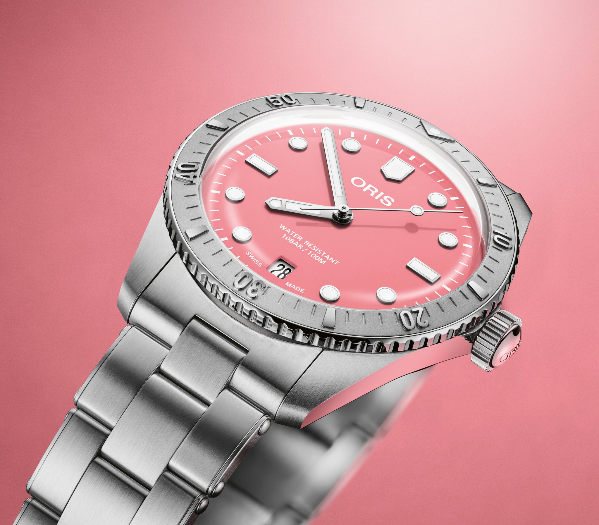 Oris Divers Sixty-Five Cotton Candy Automatic (cadran rose / 38mm)