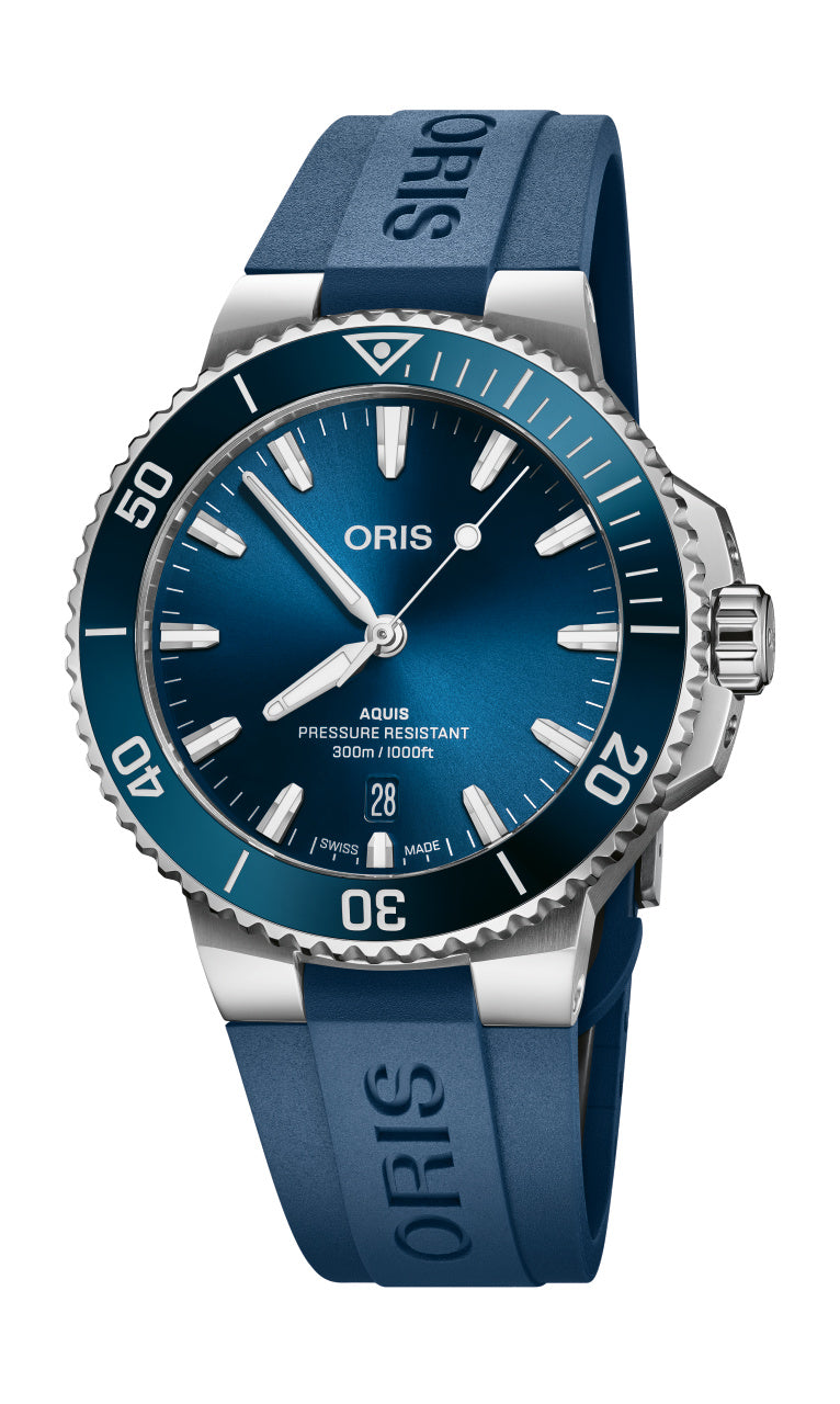 Oris Aquis Date Automatic (cadran bleu / 43,5 mm)