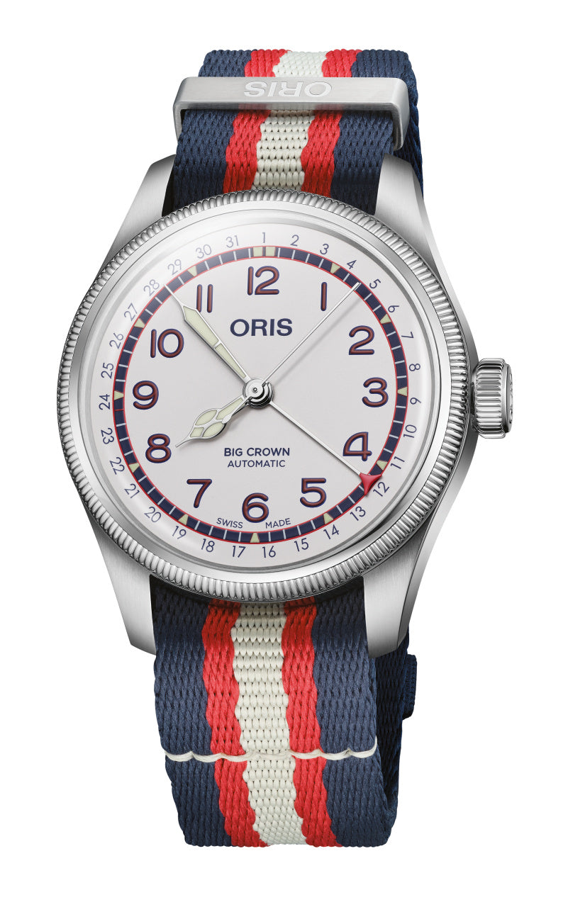 Oris Big Crown Pointer Date Hank Aaron Limited Edition Automatic (White Dial / 40mm)