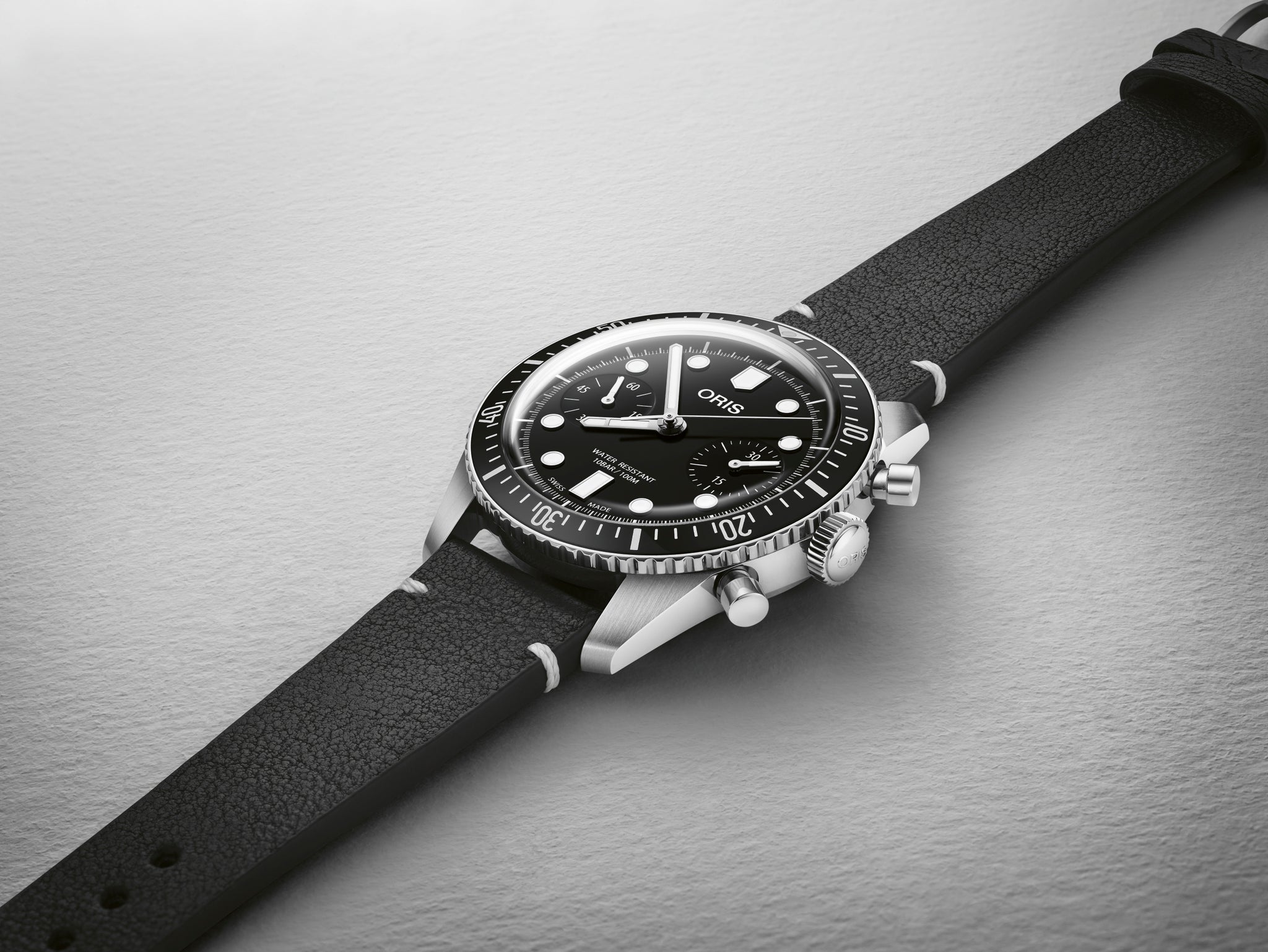 Oris Divers Sixty-Five Chronographe automatique (cadran noir / 40mm)