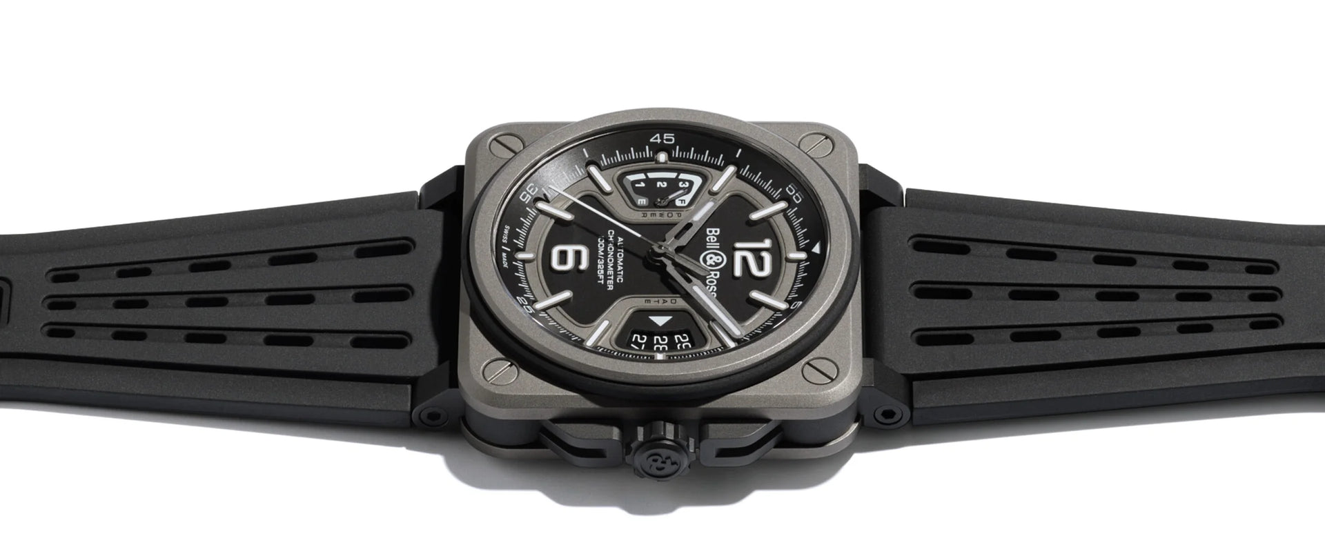 Bell & Ross BR-X3 Black Titanium Automatic BRX3R-BL-TI/SRB (Black Dial / 41mm)