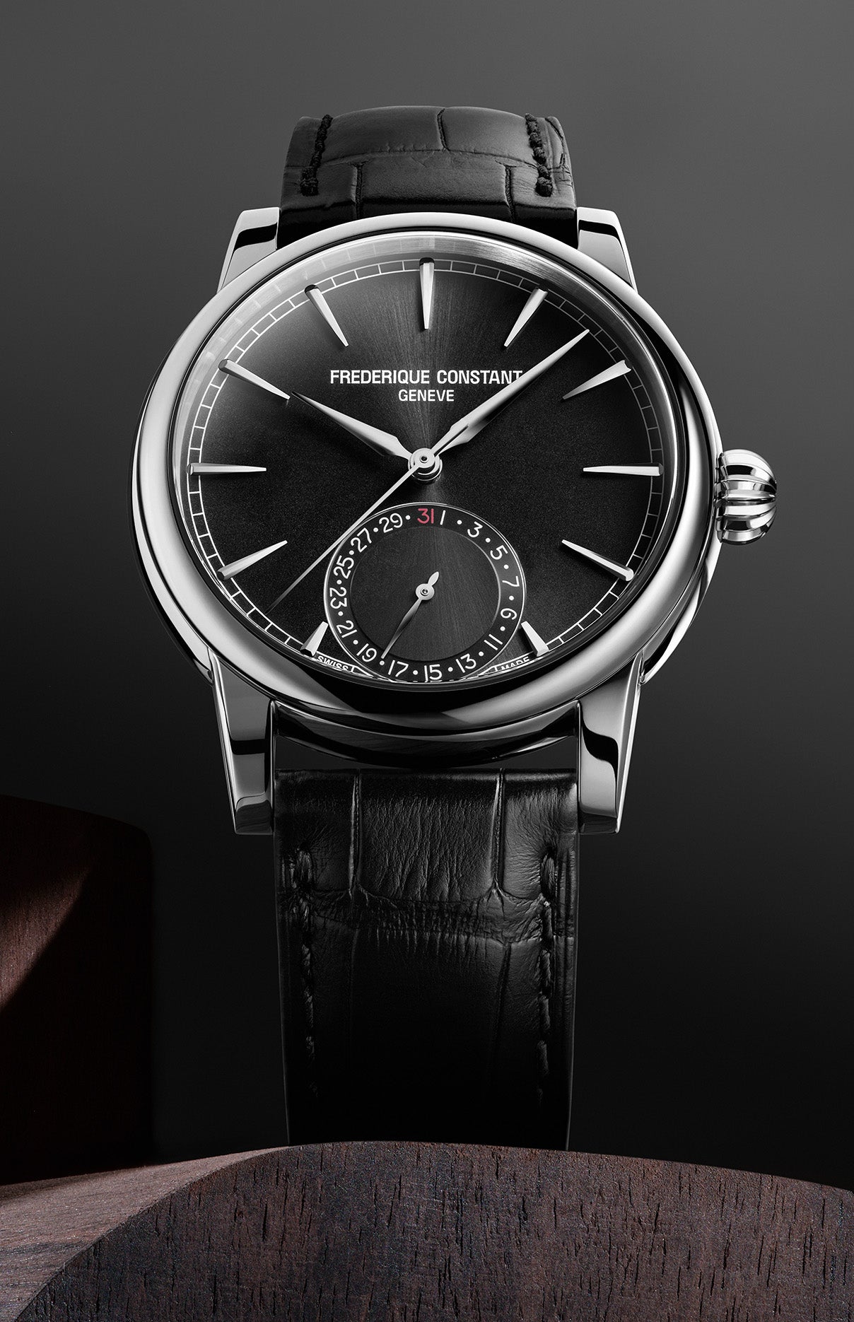 Frederique Constant Manufacture Classic Date Automatic (Cadran noir / 40mm)