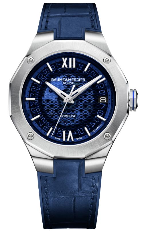 Baume Et Mercier Riviera Baumatic Automatic (Cadran bleu / 39mm)