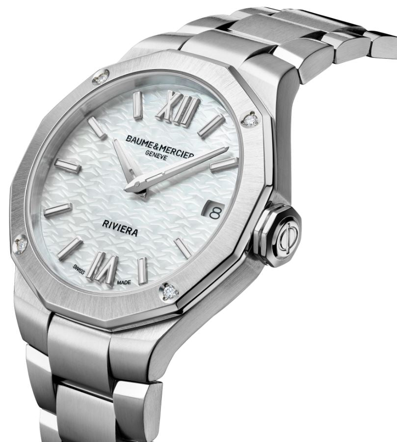 Baume Et Mercier Riviera Quartz (Cadran blanc / 33mm)