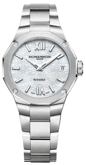 Baume Et Mercier Riviera Quartz (Cadran blanc / 33mm)