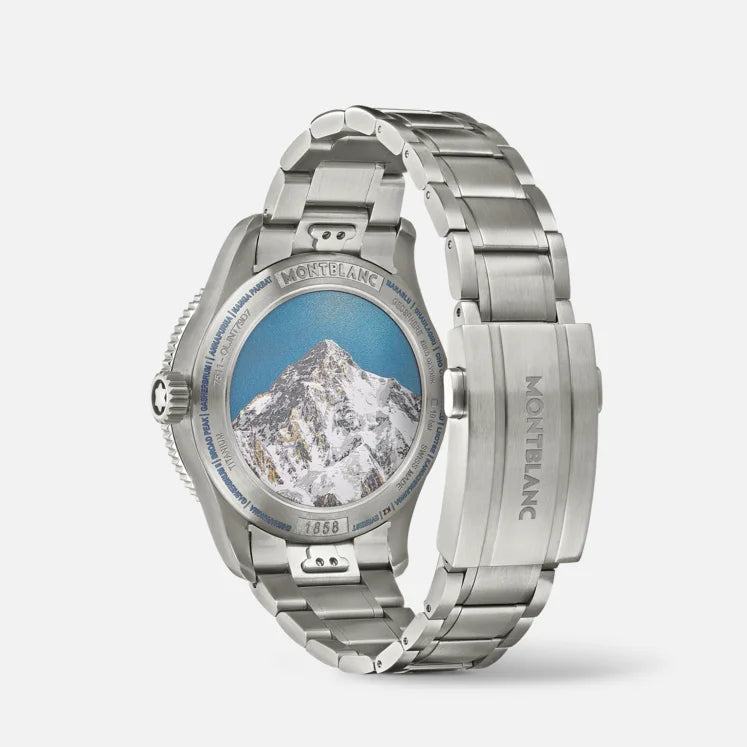 Montblanc 1858 Geosphere 0 Oxygen The 8000 Limited Edition (Cadran gris / 42mm)