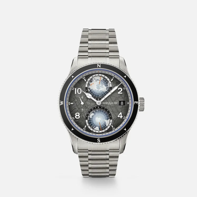 Montblanc 1858 Geosphere 0 Oxygen The 8000 Limited Edition (Cadran gris / 42mm)