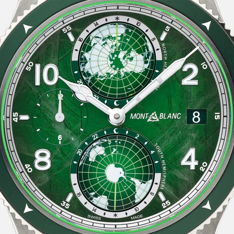 Montblanc 1858 Geosphere 0 Oxygen Limited Edition (Cadran vert / 42mm)