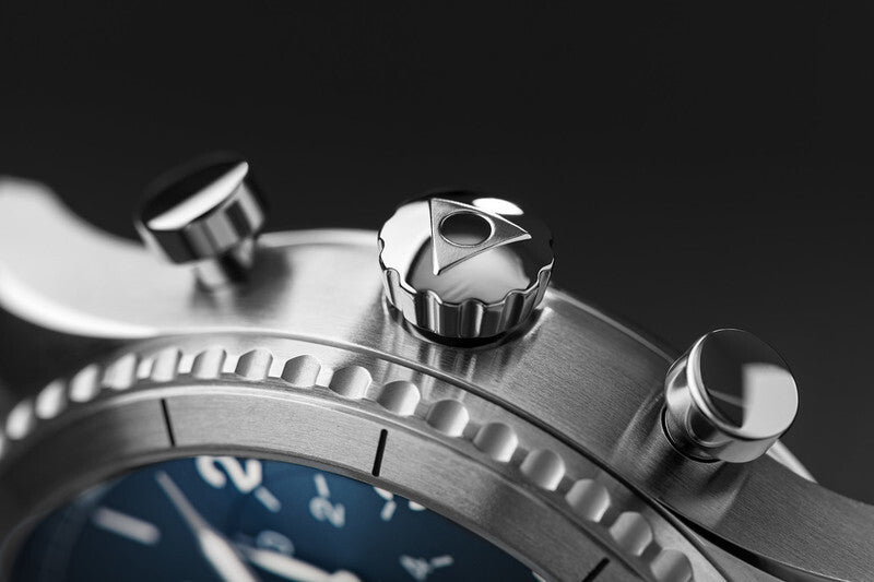 Alpina Startimer Pilot Big Date Chronograph Quartz (Cadran bleu / 41mm)