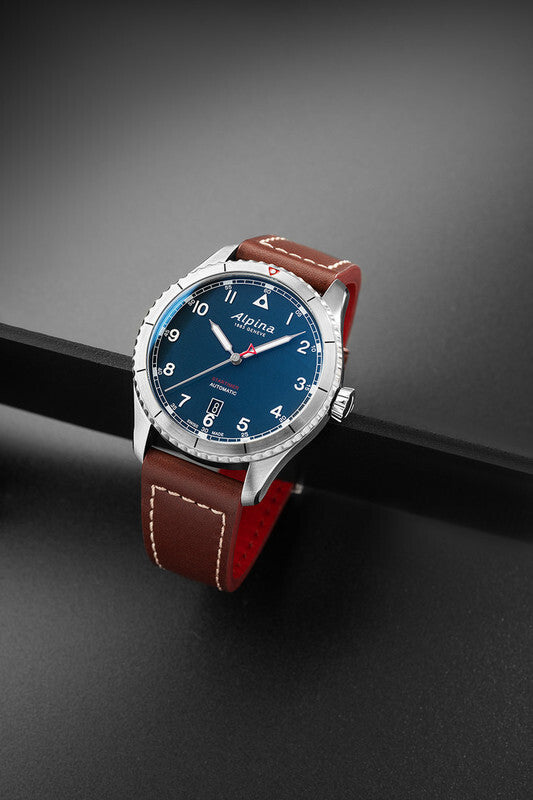 Alpina Startimer Pilot Automatic (Cadran bleu / 41mm)