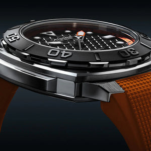 Alpina Seastrong Diver Extreme Automatic (Cadran noir et orange / 41mm)
