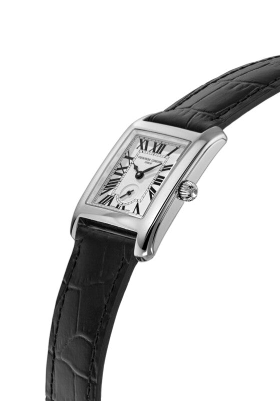 Frederique Constant Classics Carrée Quartz (cadran argenté / 36mm x 25mm)