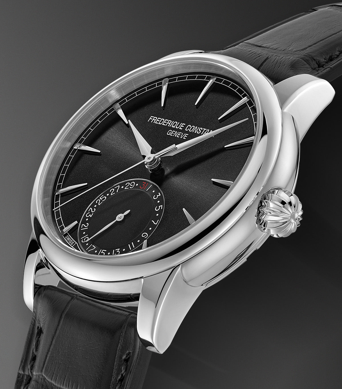 Frederique Constant Manufacture Classic Date Automatic (Cadran noir / 40mm)