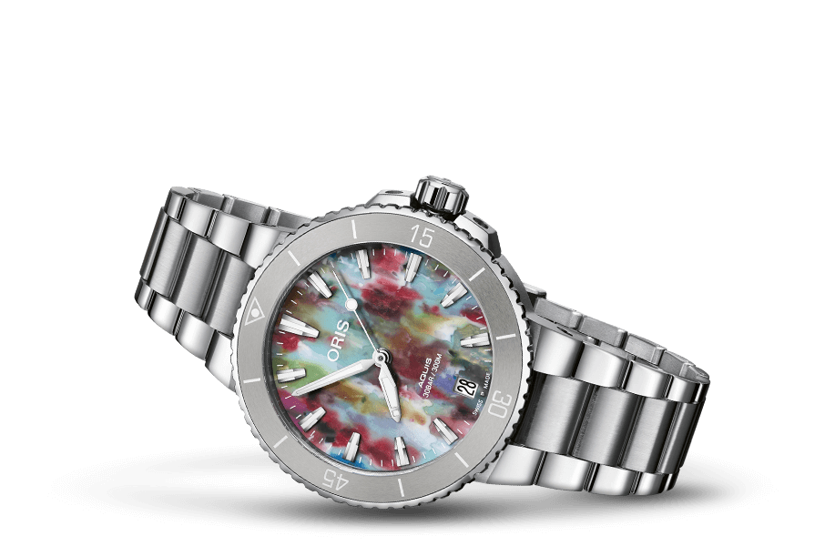 Oris Aquis Date Upcycle Ladies