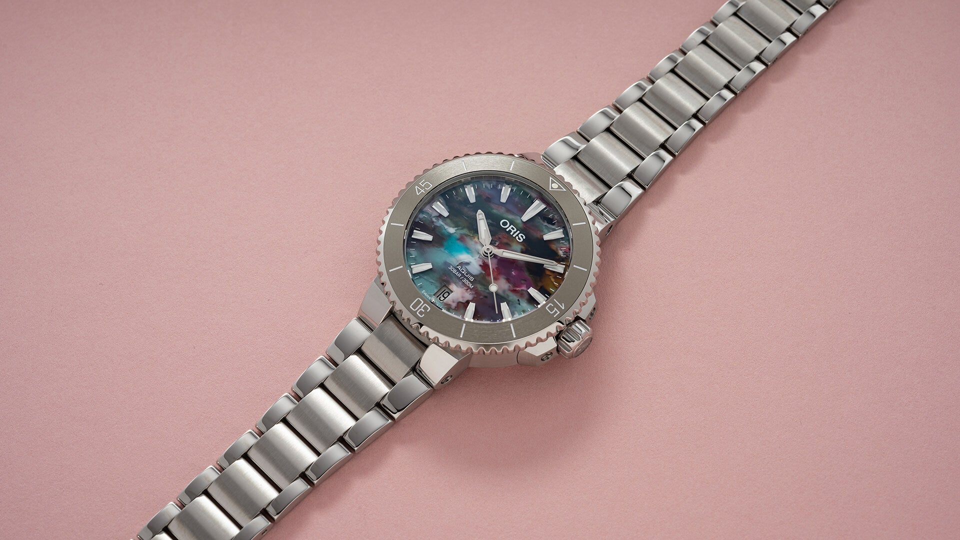 Oris Aquis Date Upcycle Ladies