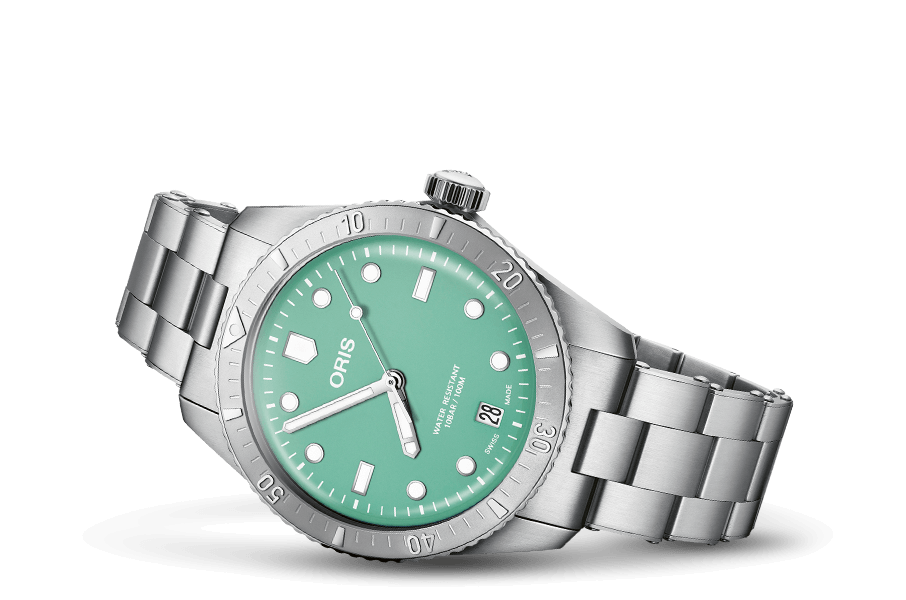 Oris Divers Sixty-Five Cotton Candy Automatic (cadran vert / 38mm)