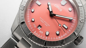 Oris Divers Sixty-Five Cotton Candy Automatic (cadran rose / 38mm)