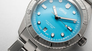 Oris Divers Sixty-Five Cotton Candy Automatic (cadran bleu / 38mm)