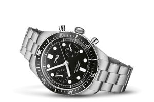 Oris Divers Sixty-Five Chronographe automatique (cadran noir / 40mm)