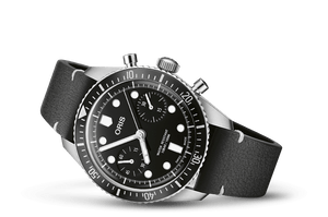 Oris Divers Sixty-Five Chronographe automatique (cadran noir / 40mm)