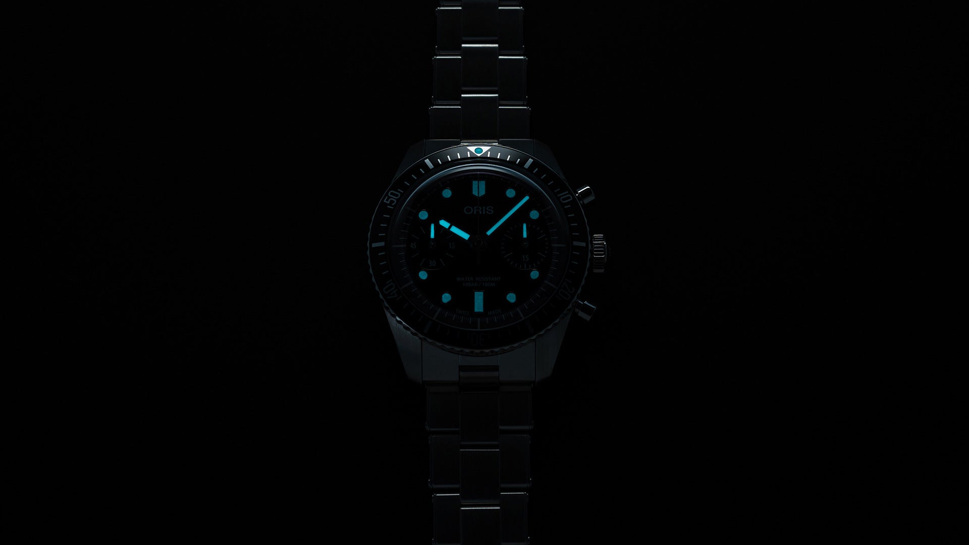 Oris Divers Sixty-Five Chronographe automatique (cadran noir / 40mm)