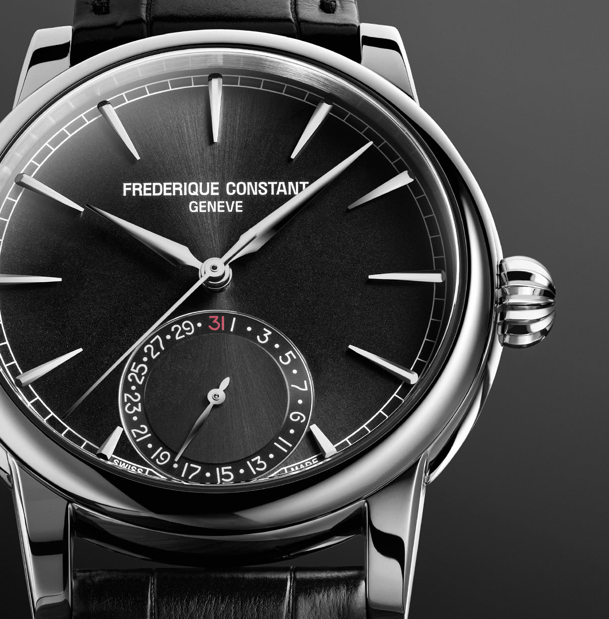 Frederique Constant Manufacture Classic Date Automatic (Cadran noir / 40mm)