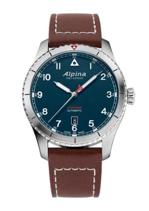 Alpina Startimer Pilot Automatic (Cadran bleu / 41mm)