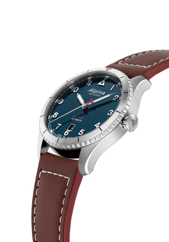 Alpina Startimer Pilot Automatic (Cadran bleu / 41mm)