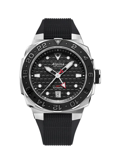 Alpina Seastrong Diver Extreme GMT Automatic (cadran noir / 41mm)