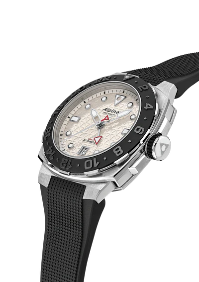 Alpina Seastrong Diver Extreme GMT Automatic (Cadran blanc / 41mm)