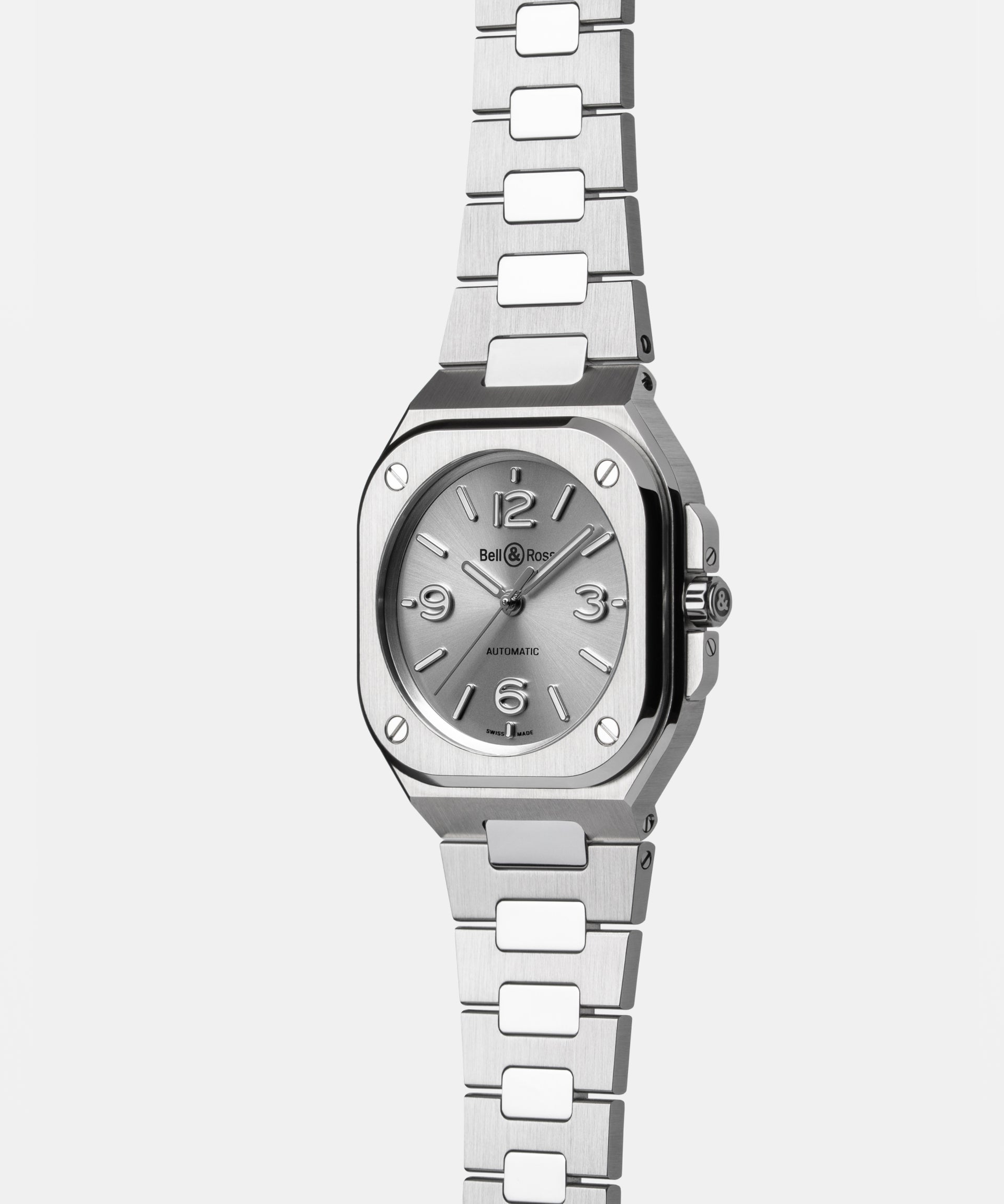 Bell & Ross BR 05 36MM Grey Steel Automatic BR05A-S-GR-ST/SST (Grey Dial / 36mm)