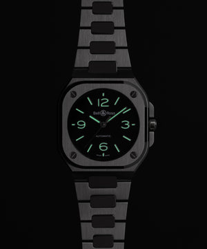 Bell & Ross BR 05 36MM Black Steel Automatic BR05A-S-BL-ST/SST (Black Dial / 36mm)