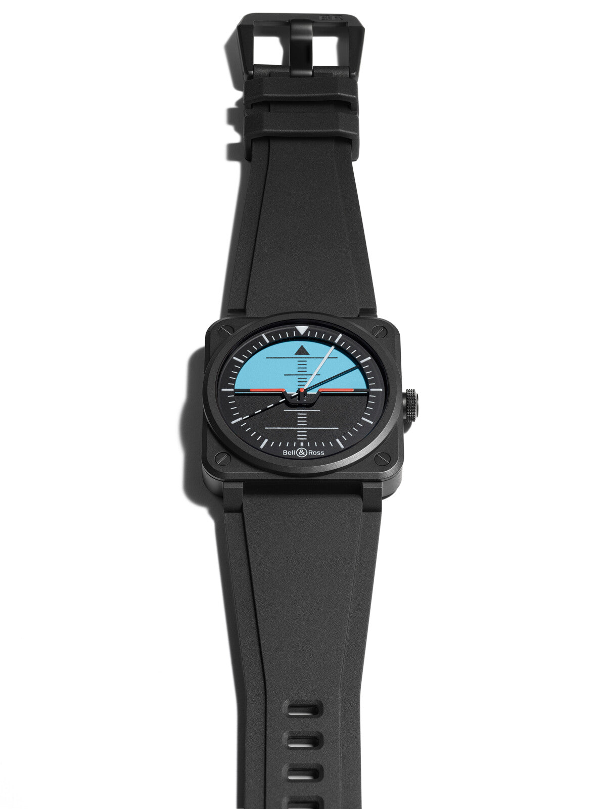 Bell & Ross BR 03 Horizon Limited Edition Automatic (Cadran noir/turquoise / 41mm)