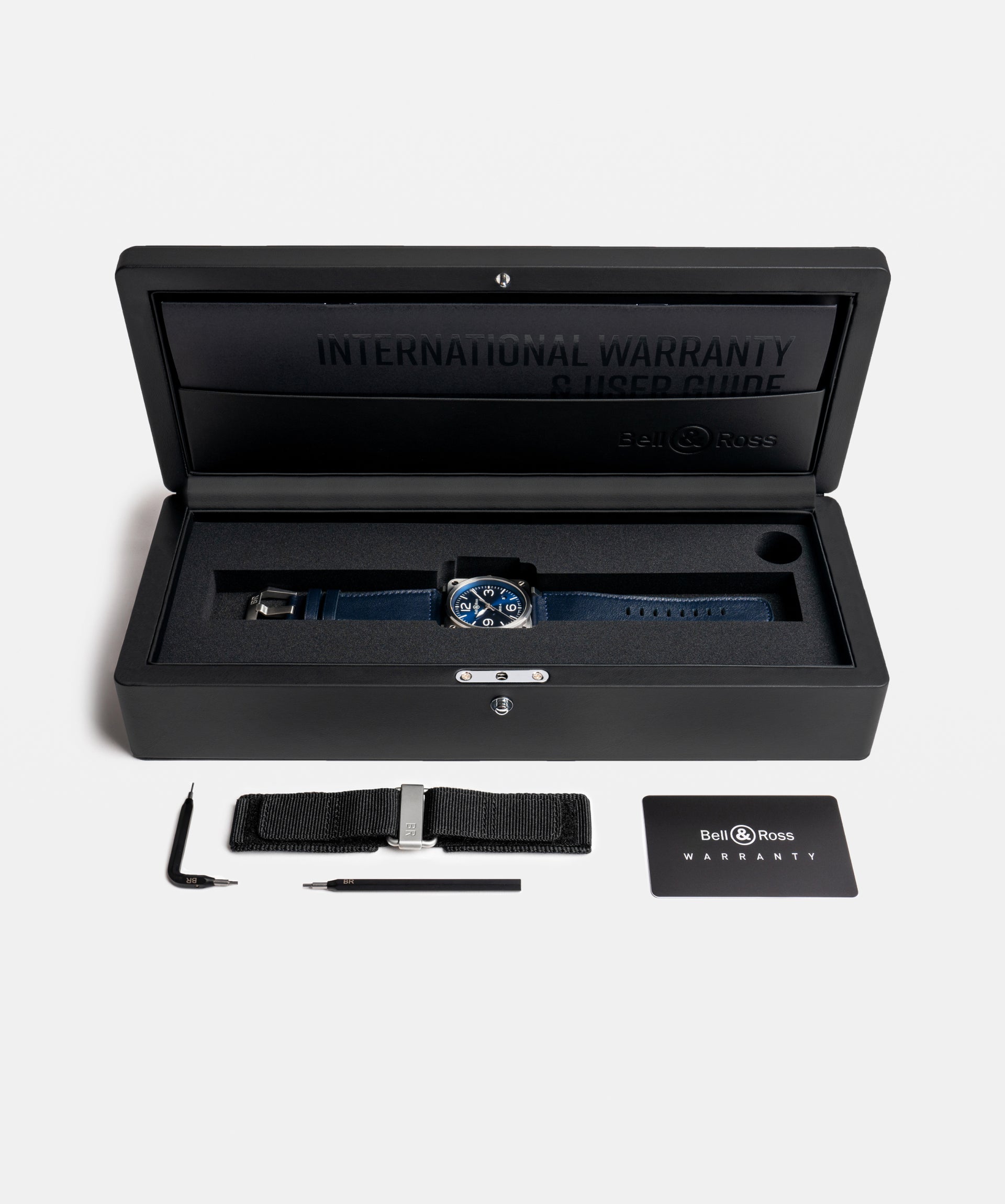 Bell & Ross BR 03 Blue Steel Automatic BR03A-BLU-ST/SCA (Blue Dial / 41mm)
