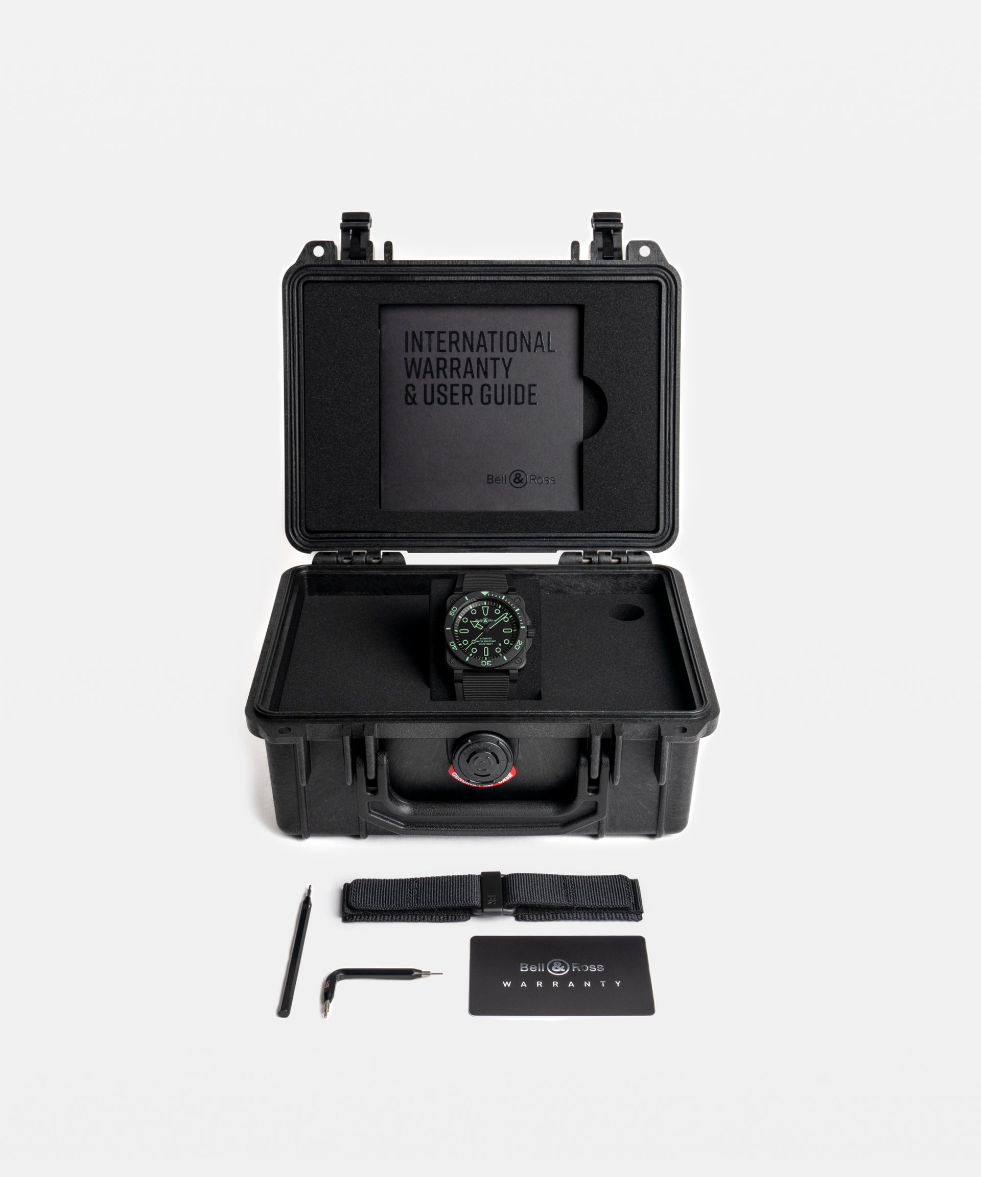 Bell & Ross BR 03 Diver Lum Outline Automatic BR03A-D-OL-CE/SRB (Black Dial / 42mm)