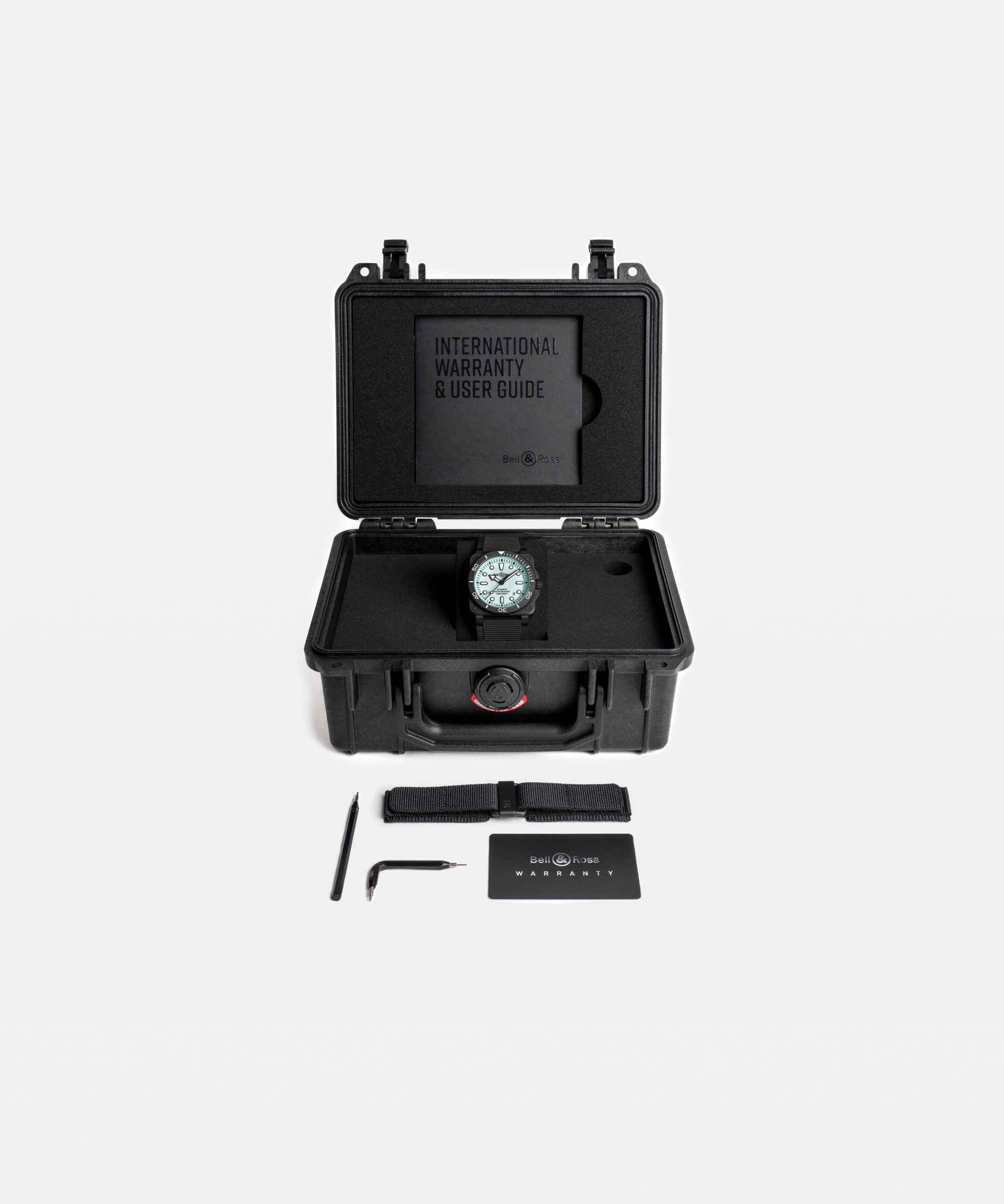 Bell & Ross BR 03 Diver Full Lum Ceramic Automatic BR0392-D-BL-CE/SRB (Light Blue Dial / 42mm)