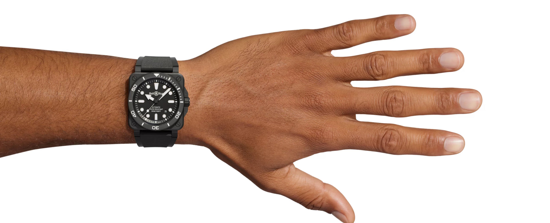 Bell & Ross BR 03 Diver Black Matte Ceramic Automatic BR03A-D-BL-CE/SRB (Black Dial / 42mm)