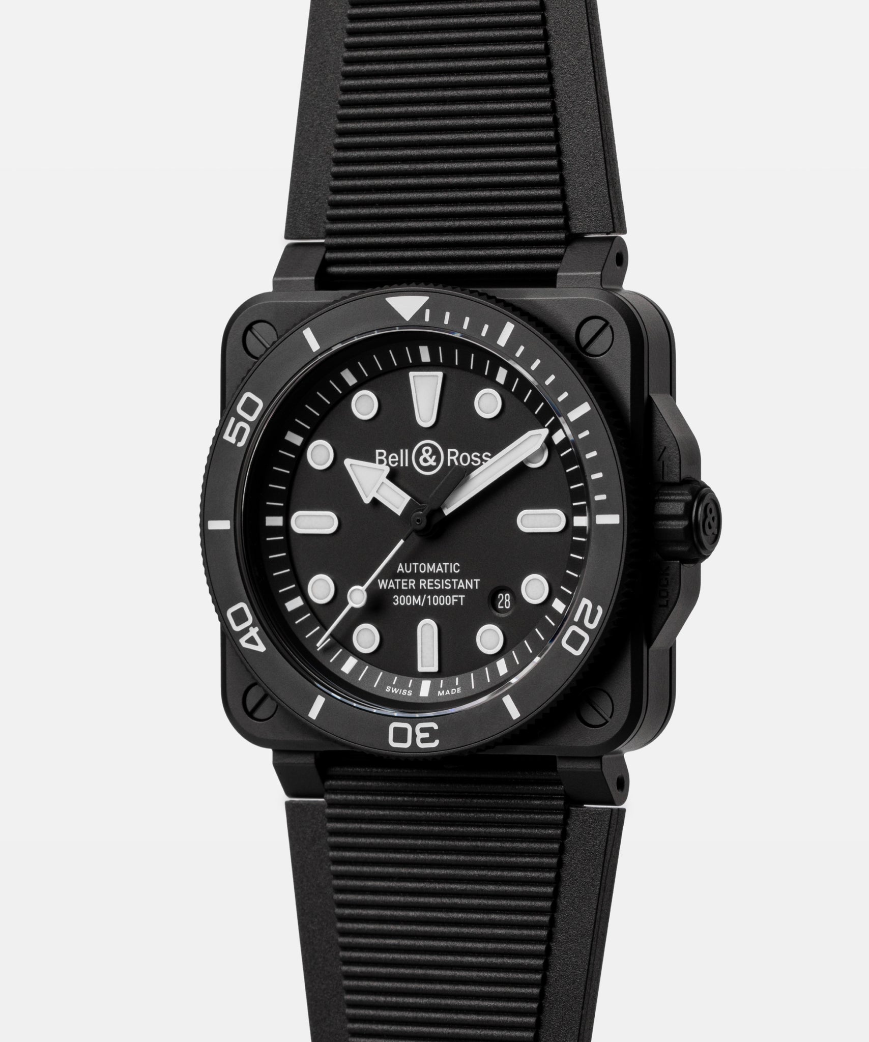 Bell & Ross BR 03 Diver Black Matte Ceramic Automatic (Cadran noir / 42mm)