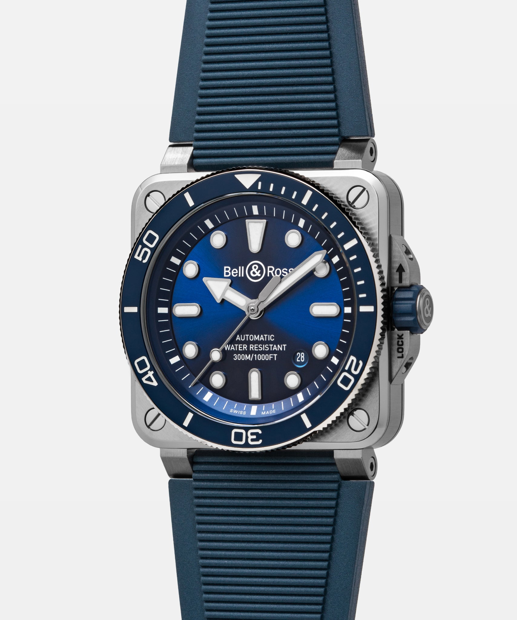 Bell & Ross BR 03 Diver Blue Steel Automatic (Cadran bleu / 42mm)