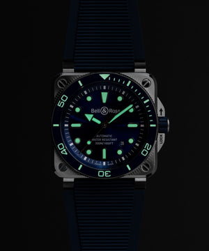 Bell & Ross BR 03 Diver Blue Steel Automatic (Cadran bleu / 42mm)